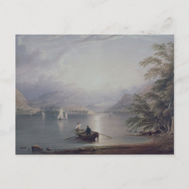 Scen i Engelska Sjö-distriktet Vykort (Framsida)