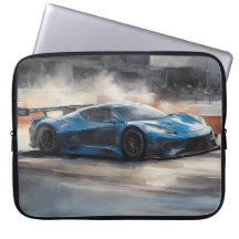 Scen med dynamiskt blått urbant Tävling