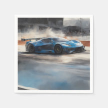 Scen med dynamiskt blått urbant Tävling