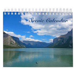 Scenalkalender i Rocky mountains Kalender