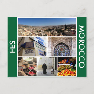 Scenarier Morocco Vykort