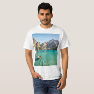 Scenariska berget Sjö Äventyr T-Shirt