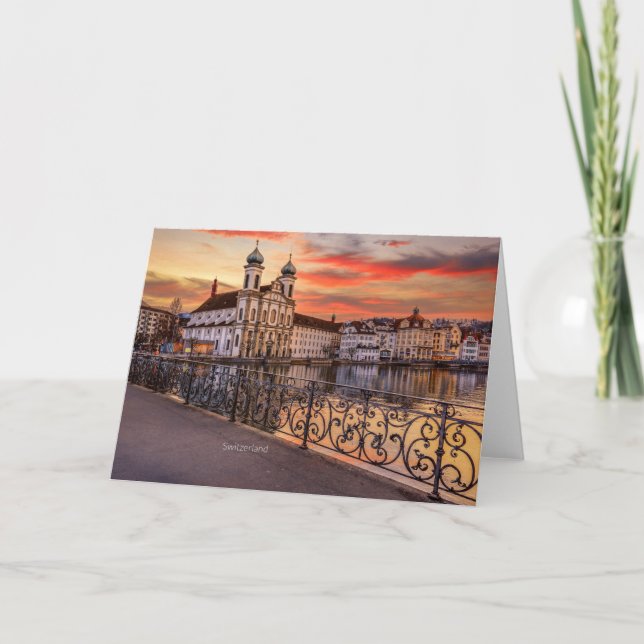 Scenariska Schweiz Kort (Framsida)