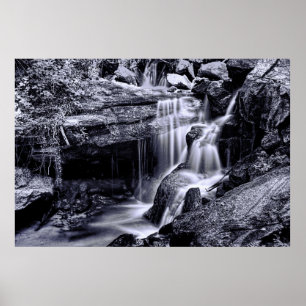 Scenariskt vattenfall poster