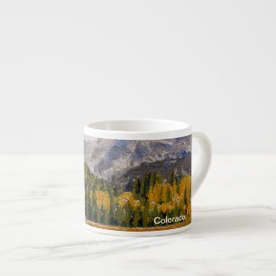 Scenberget Sjö i Estes Park Espressomugg