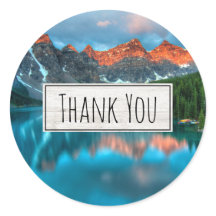 Scenbergsfoto och Sjö-foto-Tack