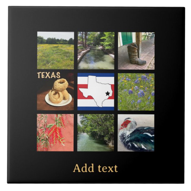 Scenbilder av Texas Kakelplatta (Framsidan)