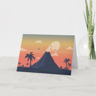 Scendesigner för Volcano-berg Kort