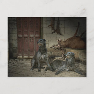 Scène de chasse : Ljbutin (del). 3) Vykort