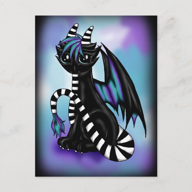 Scene Dragon Vykort (Framsida)