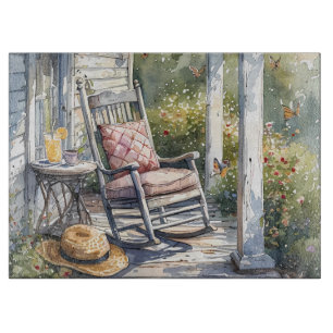 Scene för raketbeläggning av Wisteria Porch