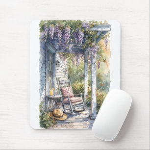 Scene för raketbeläggning av Wisteria Porch Musmatta