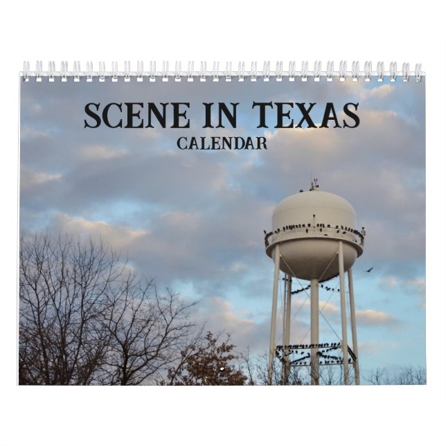 Scene i Texas Nature Calendar Kalender (Omslag)