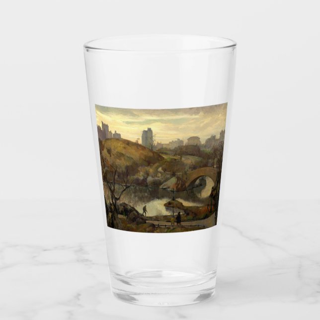 Scene in Central Park (New York City, NY, USA) Glaskopp (Framsida)