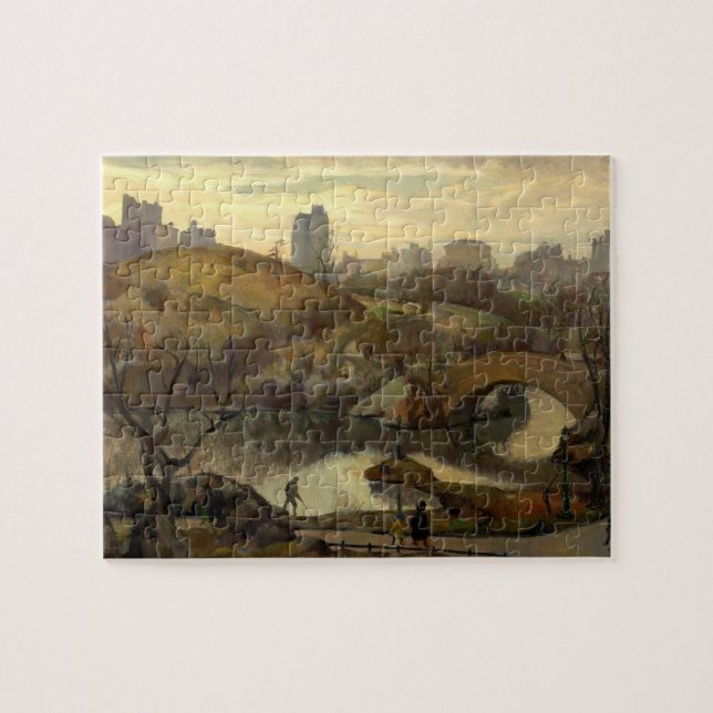 Scene in Central Park (New York City, NY, USA) Pussel (Horisontell)