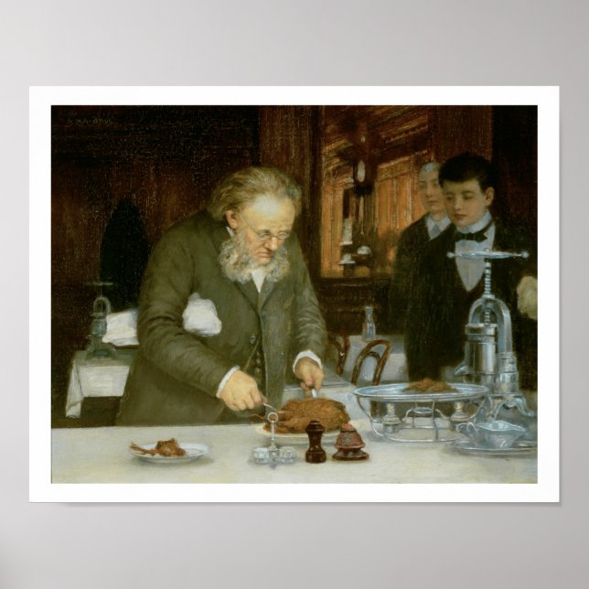 Scene på La Tour d'Argent Restaurant Poster (Framsidan)