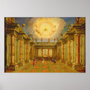 Scene X: gården Kung i Naxos Poster