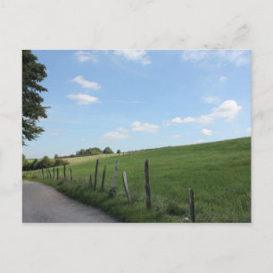 Scenen German Countryside ’Bergisches Land’ Vykort