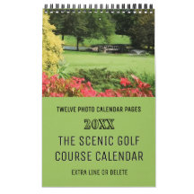 Scenen Golf Course en sida per månad