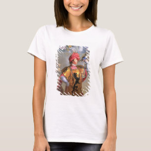 Scenen med en turism på 1400-talet, d t shirt