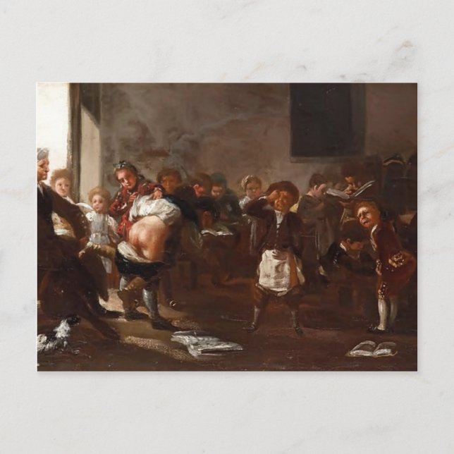 Scenen vid Francisco Goya Vykort (Framsida)