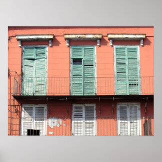 Scener av New Orleans I Poster