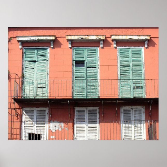 Scener av New Orleans I Poster (Framsidan)