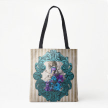 Scener från "Alice in Wonderland" Tote Bag