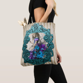 Scener från "Alice in Wonderland" Tote Bag Tygkasse