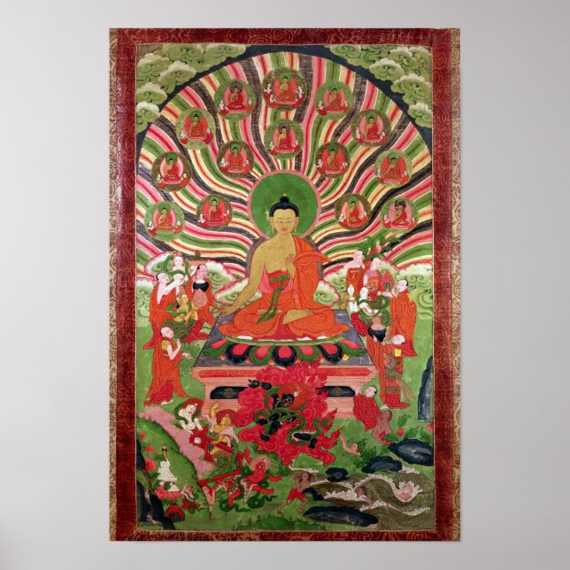 Scener från Buddhas liv Poster (Framsidan)