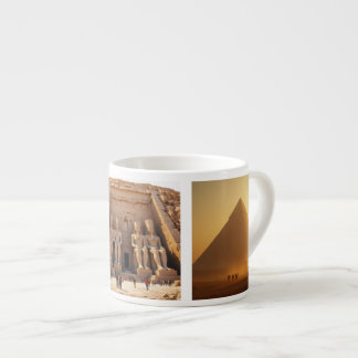 Scener från det gamla Egypten Espressomugg