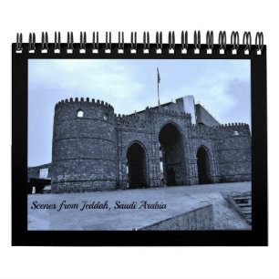 Scener från Jeddah, Saudiarabien Kalender