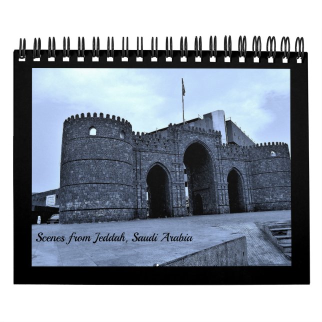 Scener från Jeddah, Saudiarabien Kalender (Omslag)