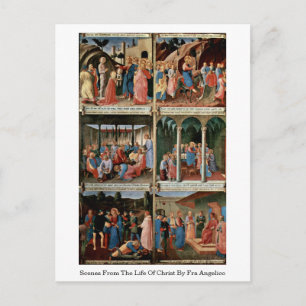 Scener från Kristi liv av Fra Angelico Vykort