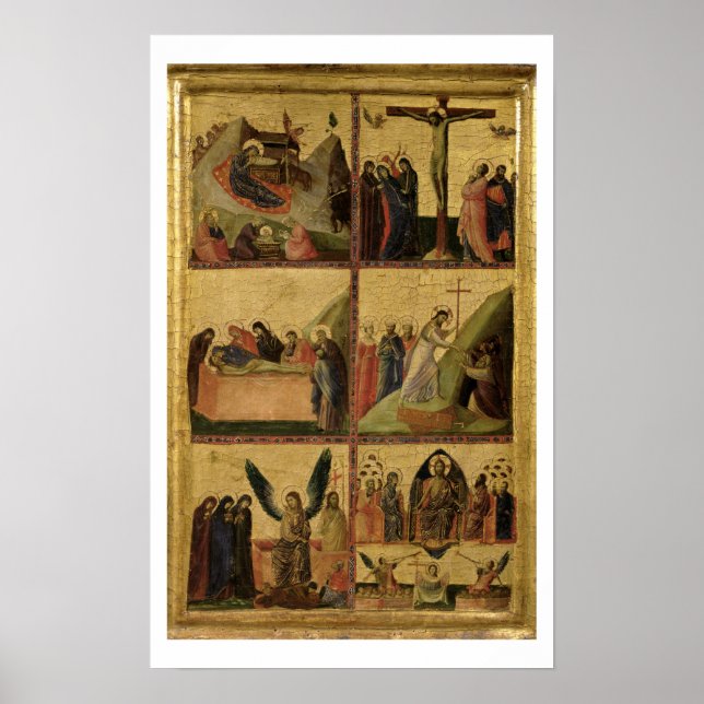 Scener från passionen (panelen) poster (Framsidan)