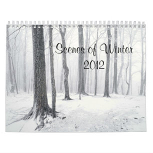 Scener i kalendern för vinter 2012 kalender