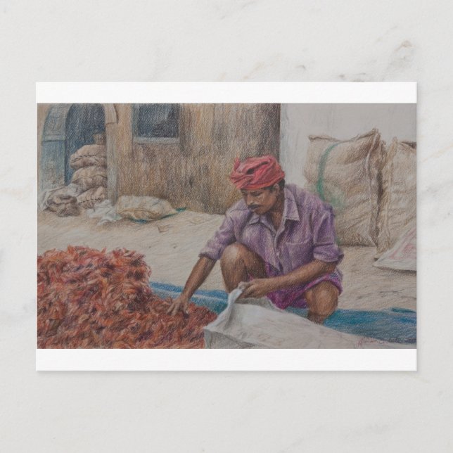 Scener i spislagret vykort (Framsida)