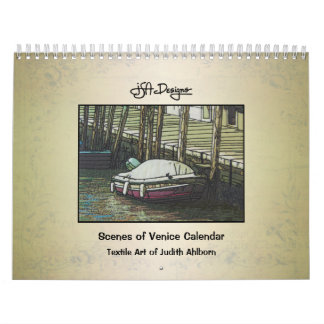 Scener i Venedigkalendern Kalender