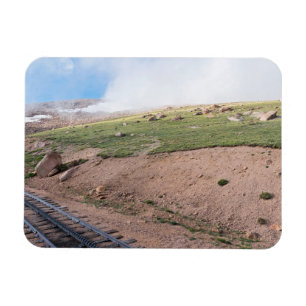 Scenery Along Historic Cog Railway Magnet