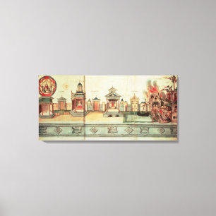 Scenery for Valenciennes MysterPlay Canvastryck