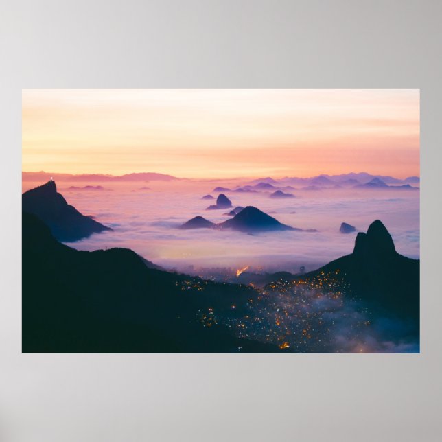 SCENERY OF BODY OF VATTEN POSTER (Framsidan)