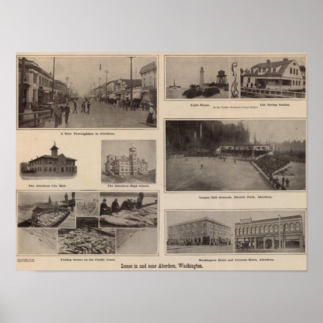 Scenes Aberdeen, Washington Poster (Framsidan)