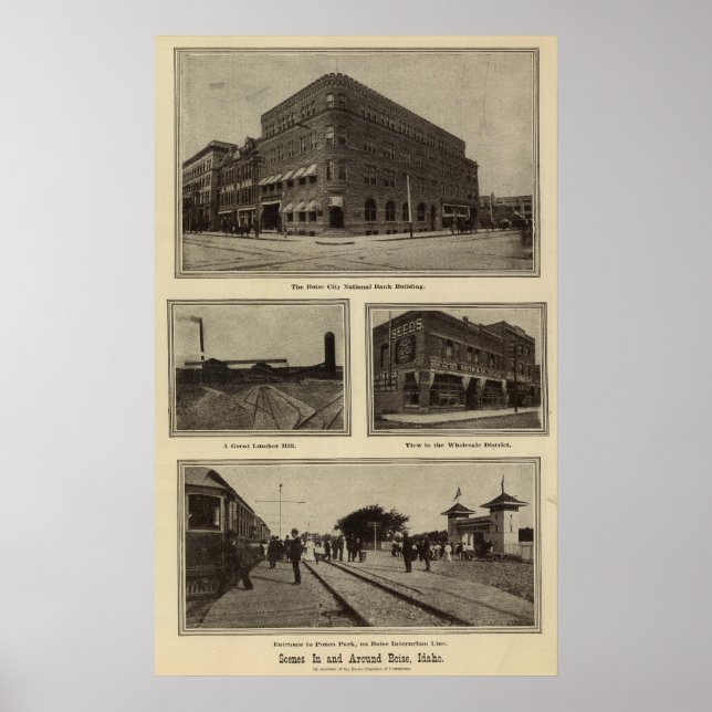 Scenes, Boise, Idaho Poster (Framsidan)