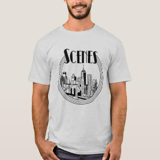 Scenes Circle Skyline T Shirt