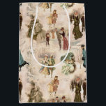 Scenes för Roligten Snö i vintage Winter<br><div class="desc">Nostalgiskt och orustiskt sömlöst mönster med scener med Victorianska familjers skridskor,  lejder och roligt på vintern i snö i varmt sepia färg.</div>