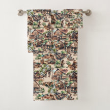 Scenes för westerna Ranch- eller Land-anläggningar