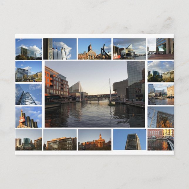 Scenes från Baltimore Vykort (Framsida)