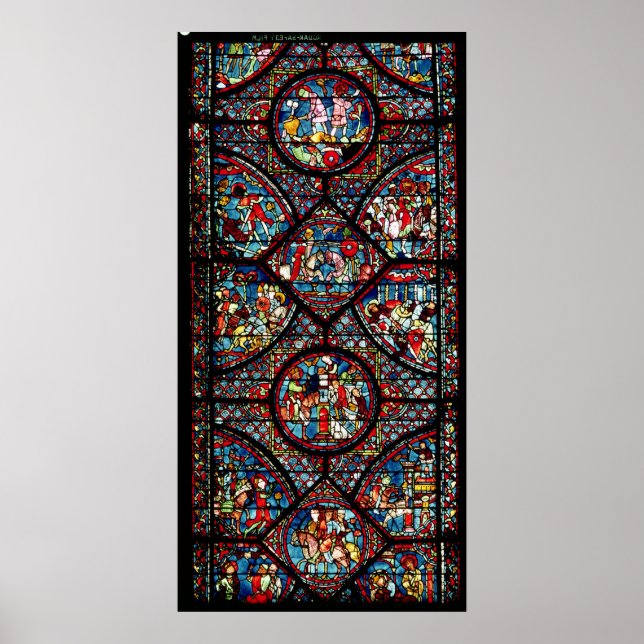 Scenes från Charlemagnes livstid Poster (Framsidan)