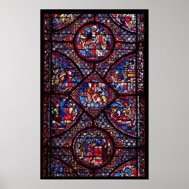 Scenes från Charlemagnes livstid Poster (Framsidan)
