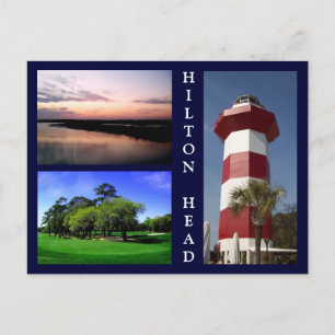Scenes från Hilton Head Vykort